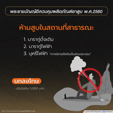 เปิดตัวบทกฎหมายควบคุมบุหรี่ไฟฟ้า…ครอบครอง นำเข้า จำหน่ายถือว่าผิด..มีโทษทั้งจำทั้งปรับ